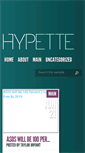 Mobile Screenshot of hypette.com